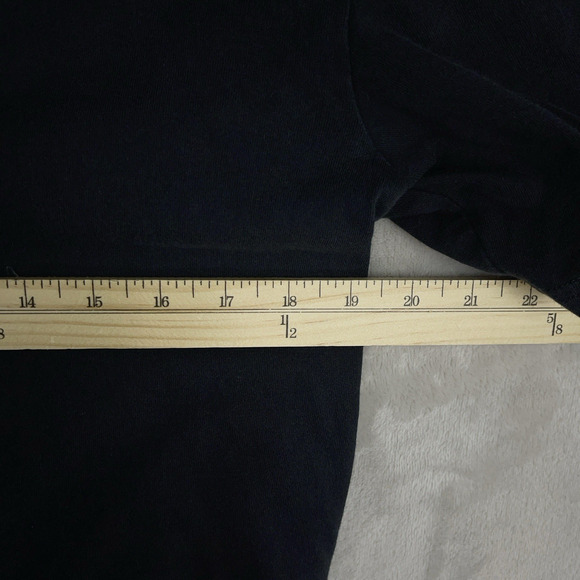 Adidas Originals Mens S Black 3D Trefoil Embroidered Logo T Shirt Retro Sport - Picture 7 of 8